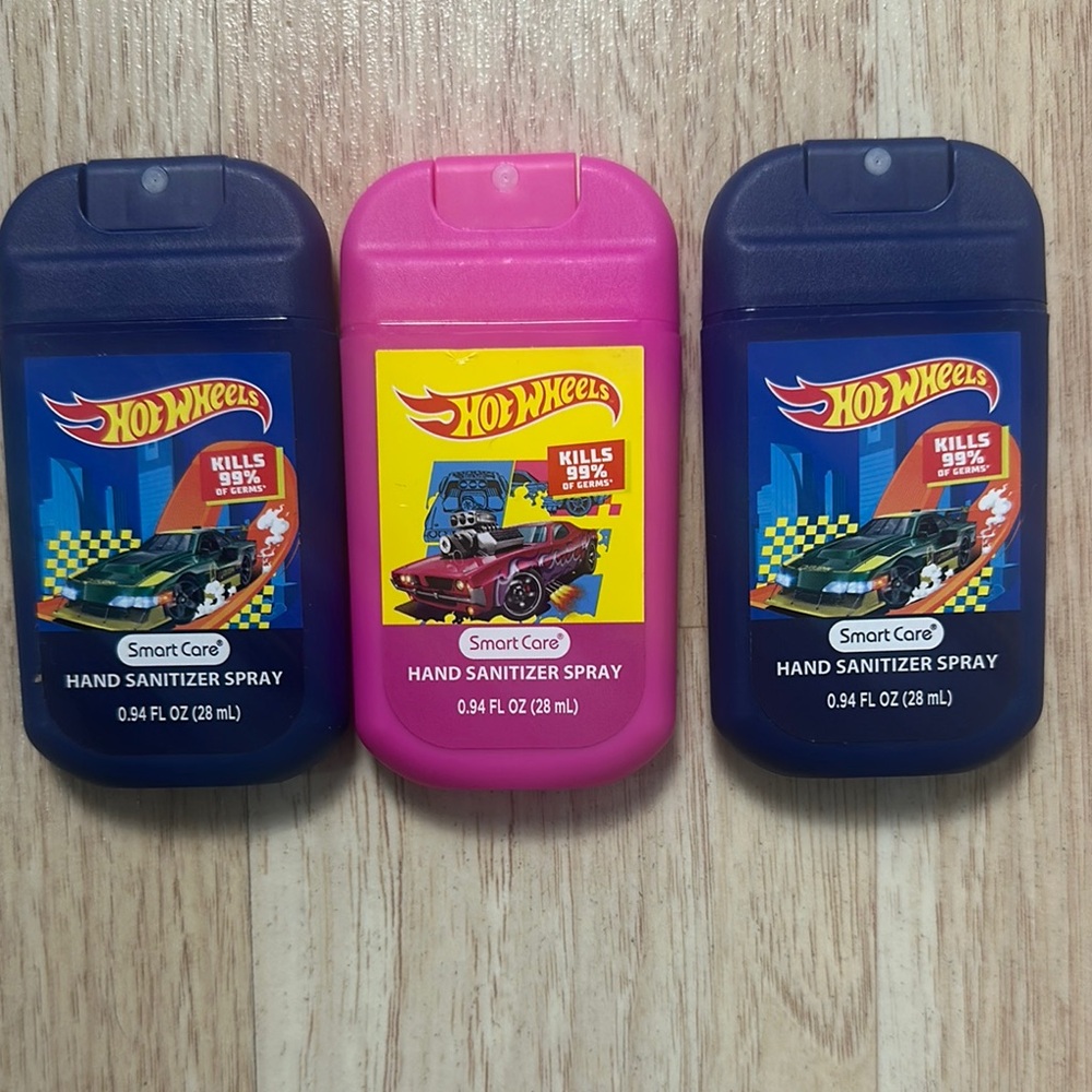 Hot Wheels Hand Sanitizer Spray Set